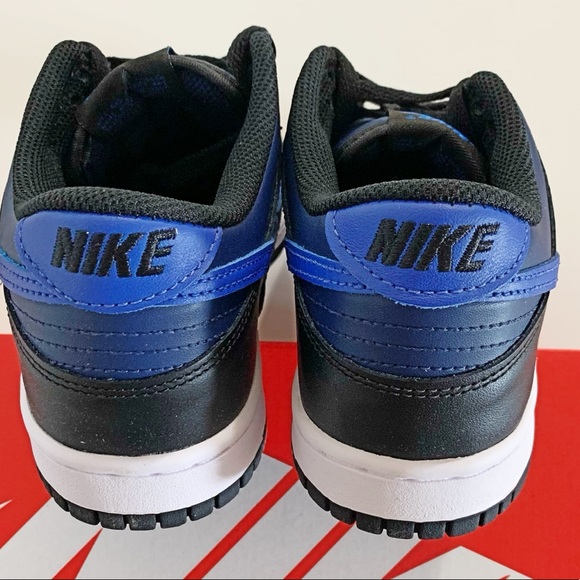 Nike Dunk Low Black Midnight Navy Wmns 7.5 - Picture 6 of 10